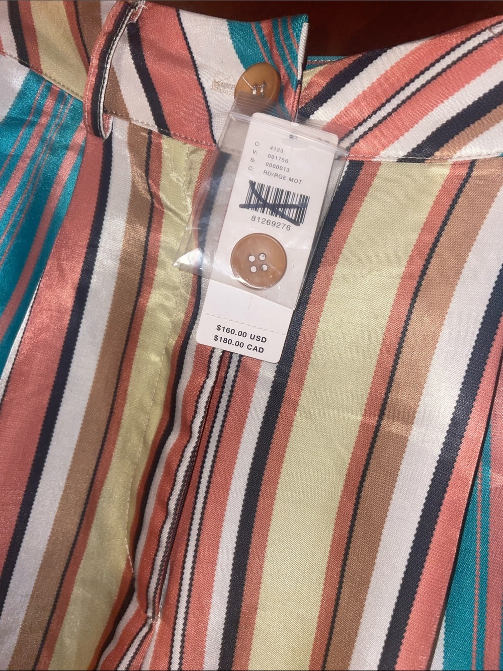 Anthropologie Tiny Camelia Pants size 8 NWT - Picture 2 of 4